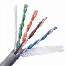 Bobina De Cable Utp Cat6+ Belden 2412 008a1000 - 305 M, Gris, Interior, Cat6+, 100 Cobre